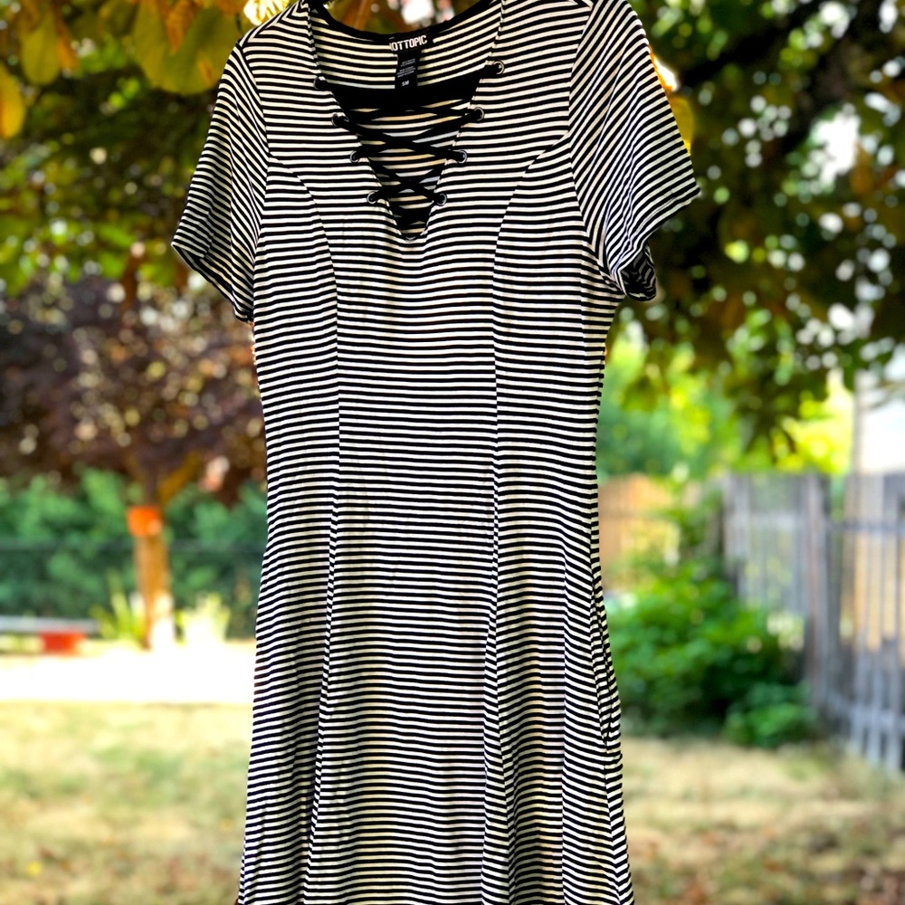 Striped Dress from Hot Topic